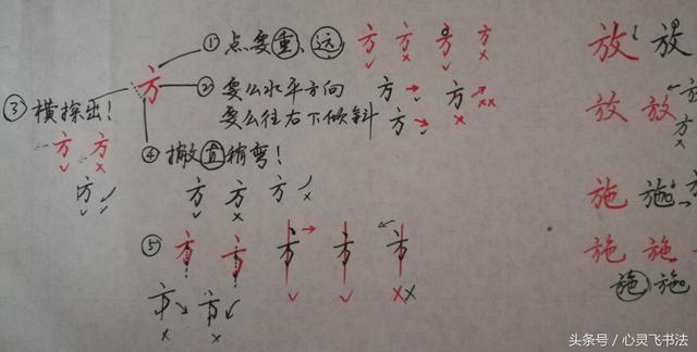 干货！收藏练字秘籍：精选50个最难写偏旁部首图解、技法、正误对照