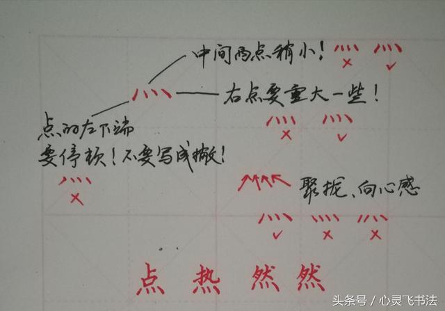 干货！收藏练字秘籍：精选50个最难写偏旁部首图解、技法、正误对照