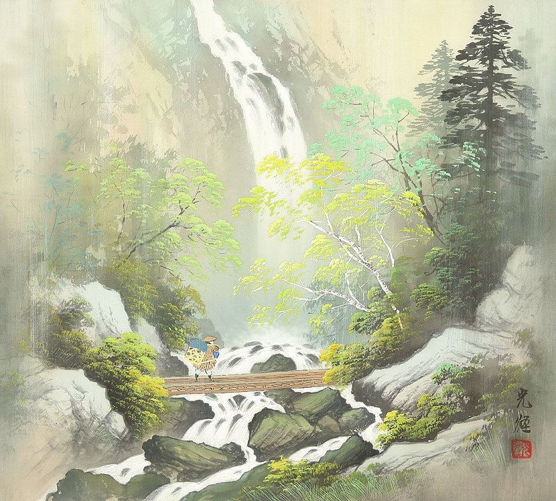 风和物语-描绘日本乡村生活油画小岛光径作品集