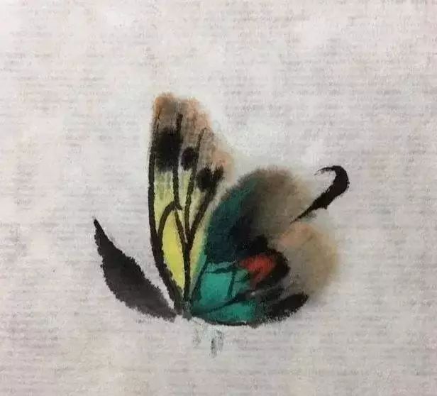 [国画技巧]蝴蝶的画法