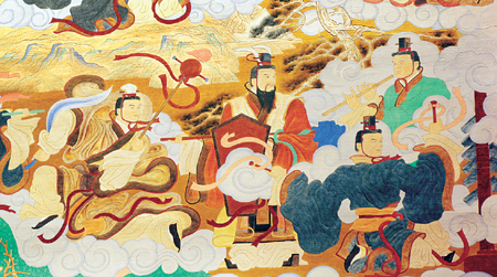 传统情怀用壁画表现儒家礼乐观念——画家王征