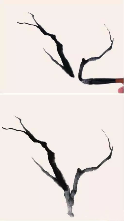 [国画教程]简单易学柳树的画法